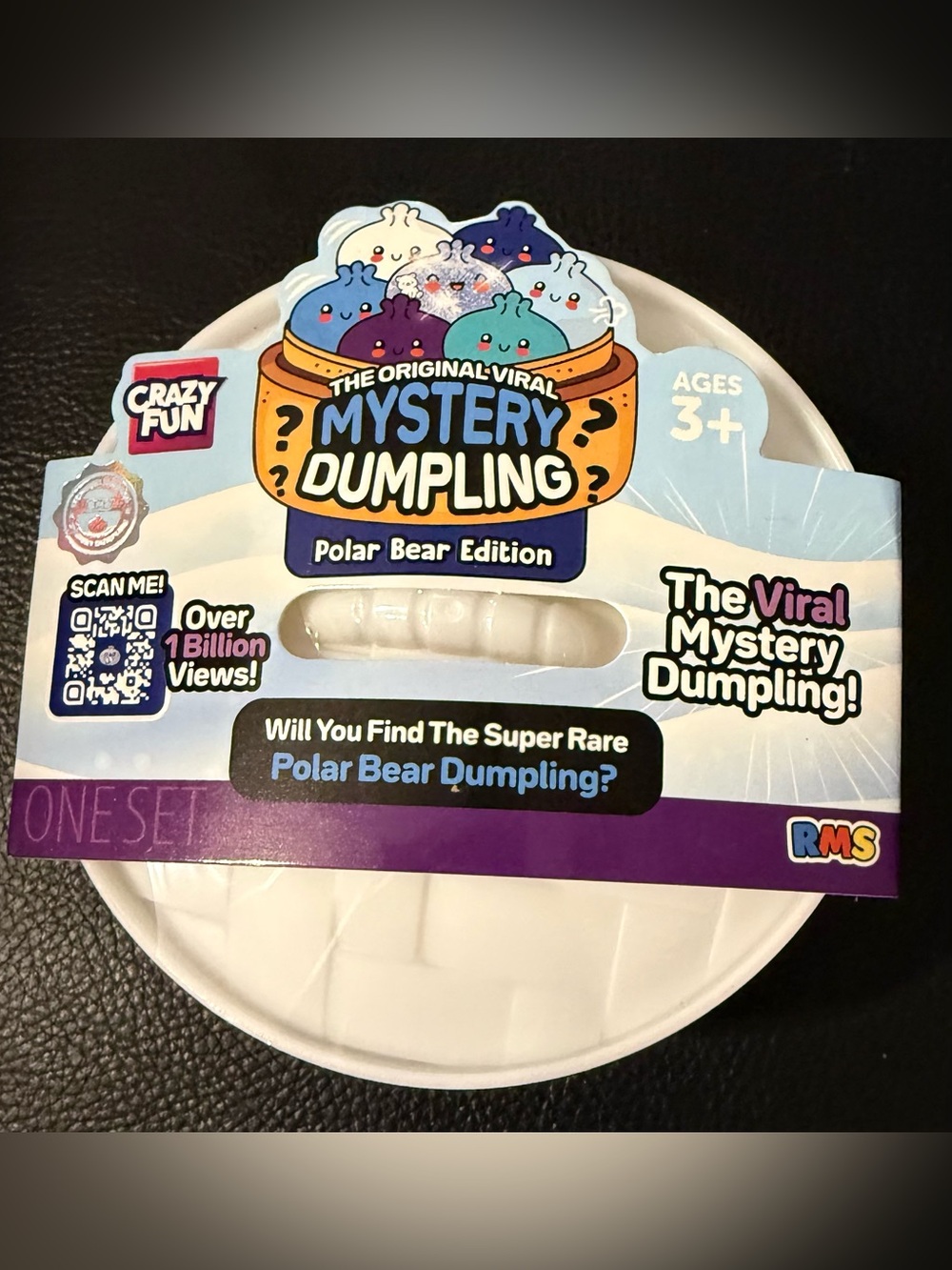 RMS ORIGINAL VIRAL MYSTERY DUMPLING RARE POLAR BEAR EDITION SURPRISE COLOR NIB